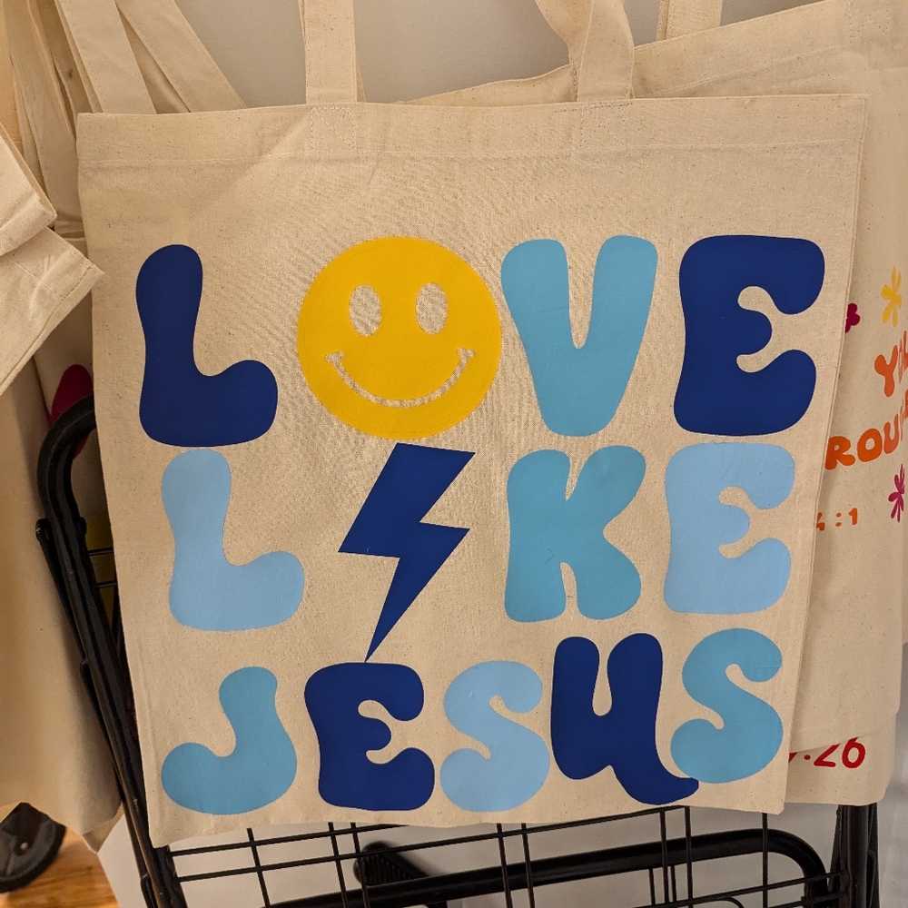 Love Like Jesus tote bag